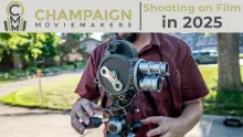 Champaign Movie Makers | Shooting on Film in 2025 - a Bell and Howell 70HR 16mm camera