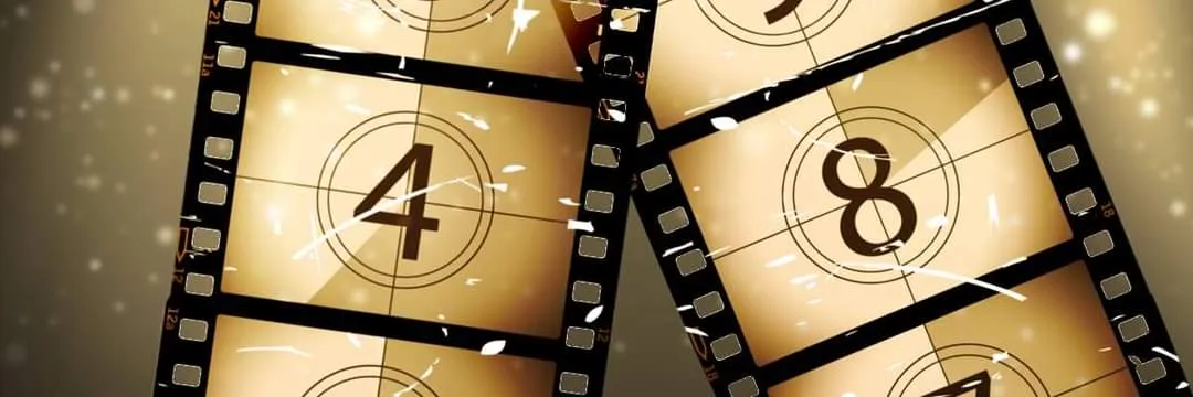two film strips with the numbers 4 and 8 displayed in them